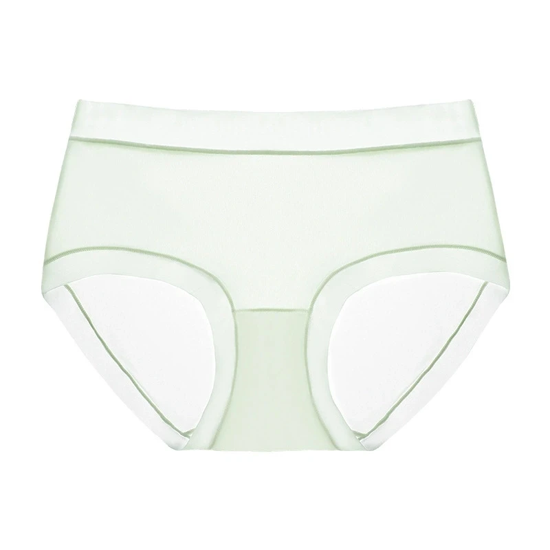 

Ultra-Thin Ice Silk Women's Underwear Seamless Low-Waist 10A Antibacterial Silk Crotch Ice Muscle Mask Pants