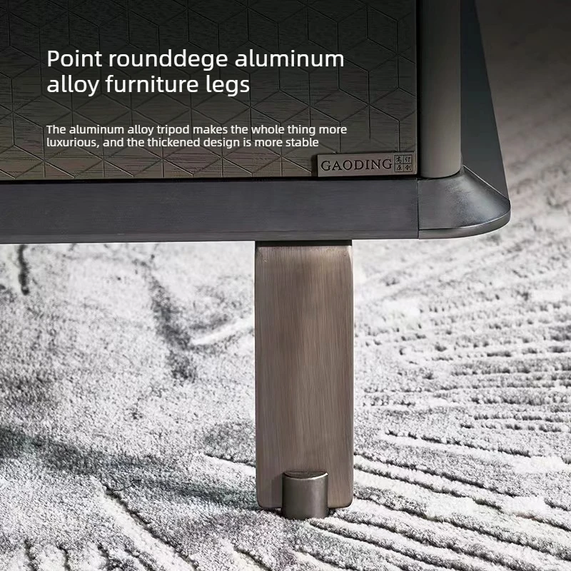 New Aluminum Alloy Adjustable Coffee Table Legs Sofa Special Metal Feet Weld-free Coffee Table Brackets Heavy-duty Chair Cabinet