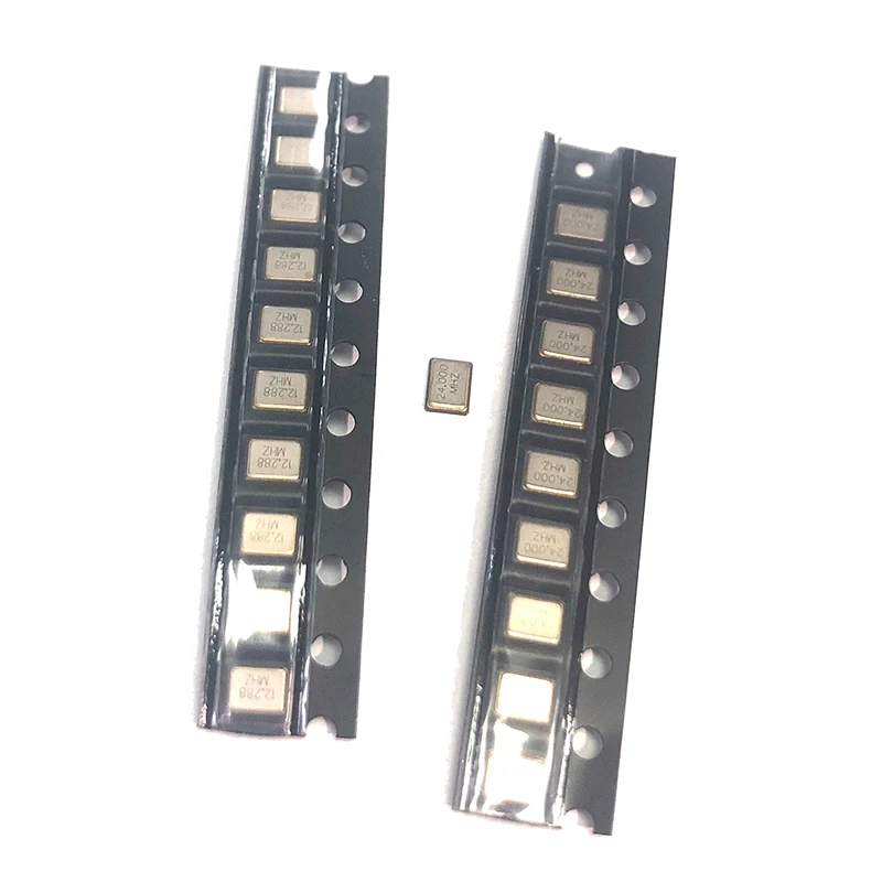 10PCS 3225 4PIN 12.288Mhz 12.288M 12.288 MHz 3.2*2.5mm Passive SMD Quartz Resonator Crystal