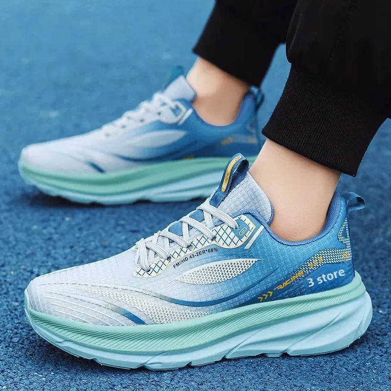 

Ultralight Breathable Running Shoes Men Women Couple Style Mesh Soft Bottom Sports Sneakers Summer Season Anti-Slip Casual