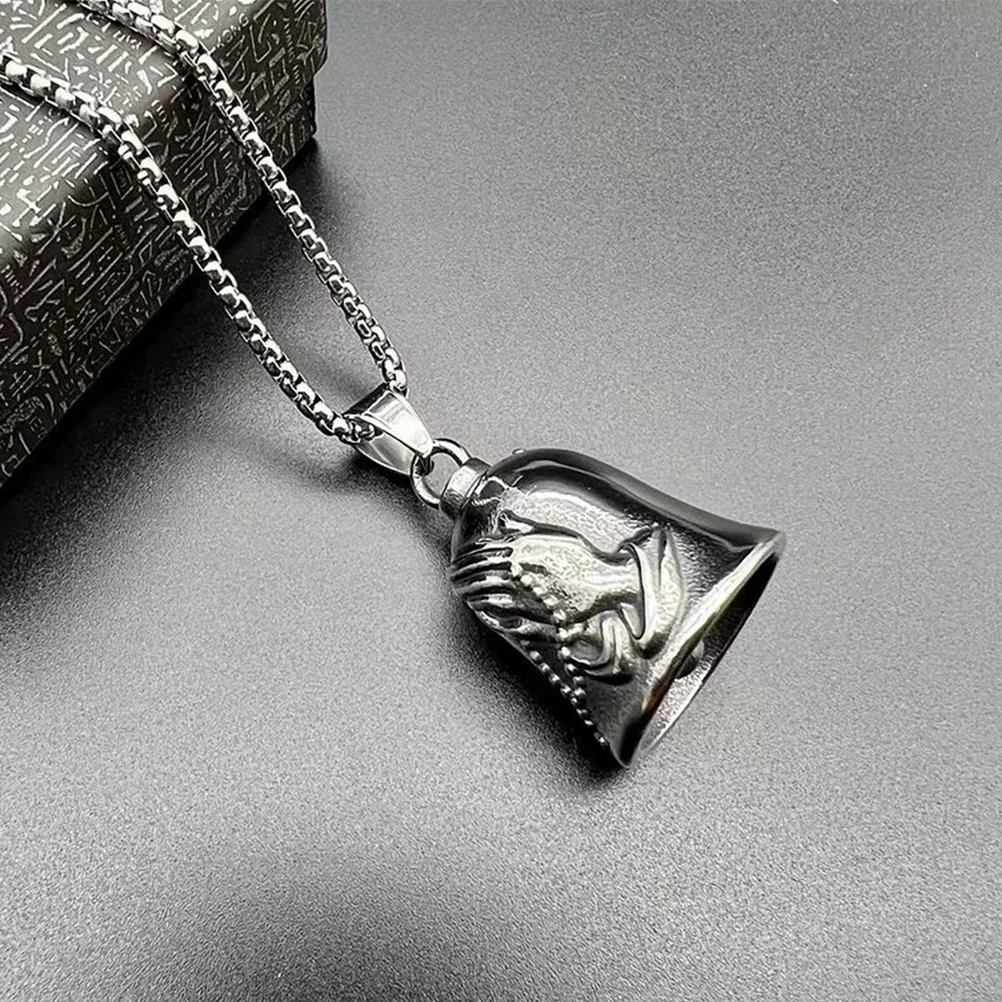 

Retro Style Metal Bell Punk Gothic Design Perfect for DIY Jewelry Making Crafts Vintage Silver Bell Pendant Accessory