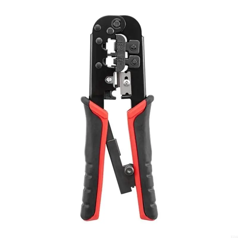 K3NB RJ45 Crimping Tool Cable Crimpers Cutter Stripper Plier For 6P 8P Multifunction Wire Pliers Thread Trimming