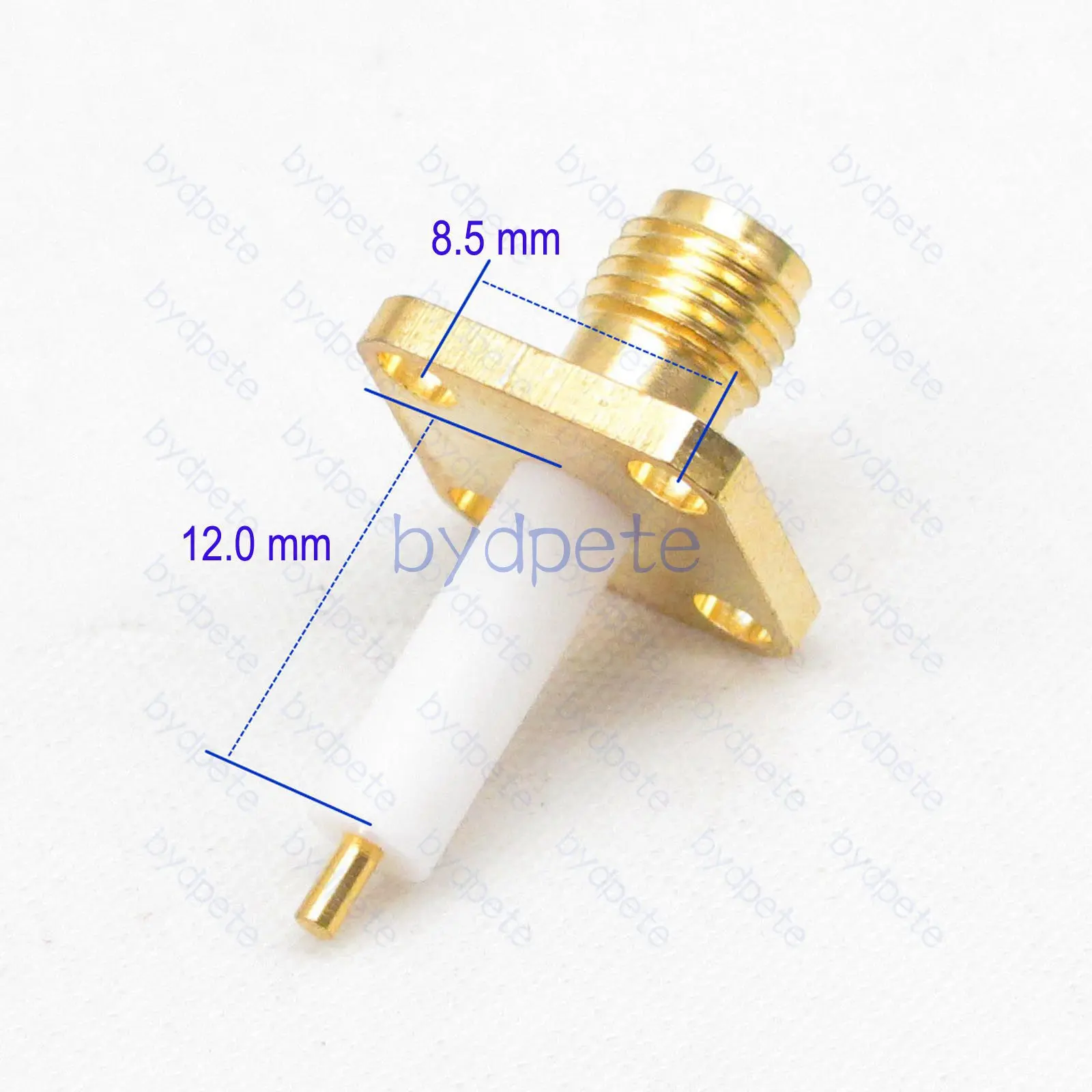 

SMA Female Jack 4holes Panel Mounting RF Connector 50ohm Adapter 8.5mm 12.0mm