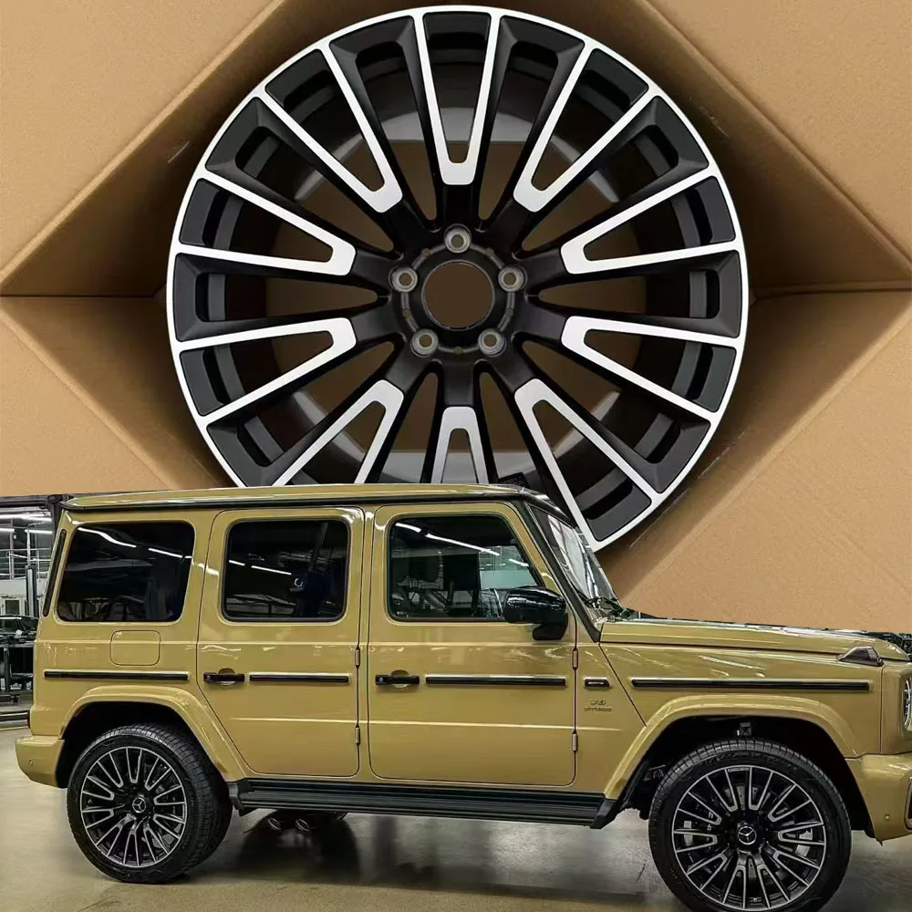 

Suitable for 22-inch 23-inch cars, 10,000 tons of forged wheels, spot suitable for Mercedes-Benz big G500 modified wheels, wheel