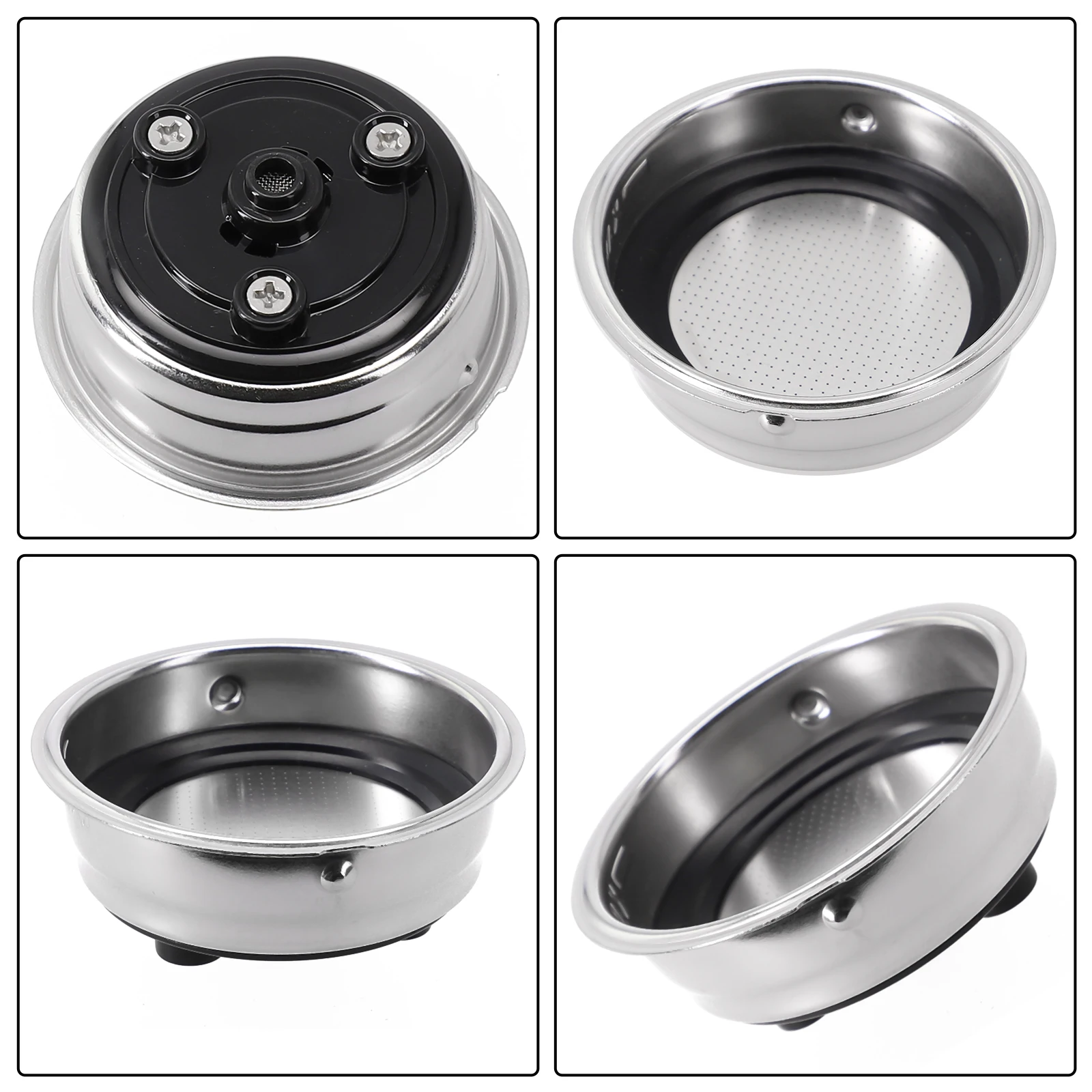 Cestello filtro caffè Cestello filtro caffè staccabile in acciaio inossidabile Cestello filtro Accessori da cucina per macchina da caffè