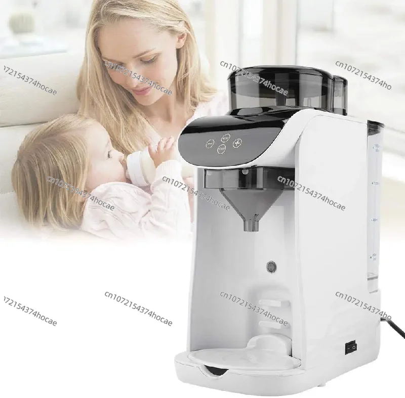 Fully Automatic Milk Frother, Intelligent One Button Milk Frother Double Water Tank Mobile App Settings