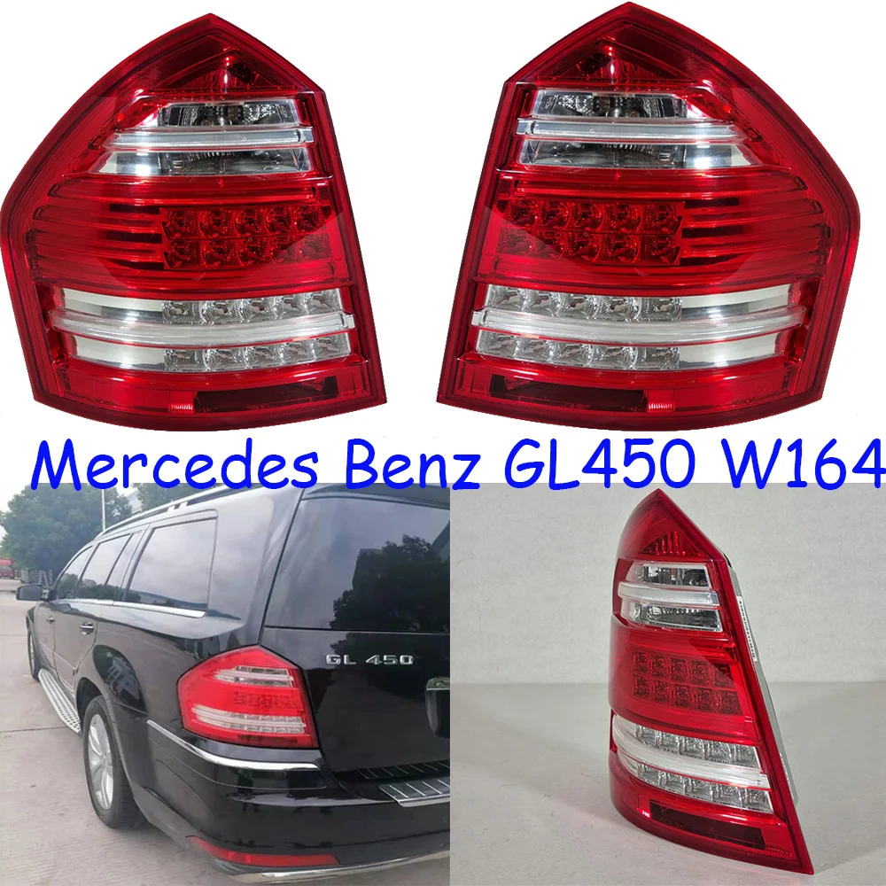 

1pcs car bumper tail light for Mercedes Benz W164 taillight GL320 GL350 GL450 GL500 2005~2011y Taillamp for Benz W164 fog