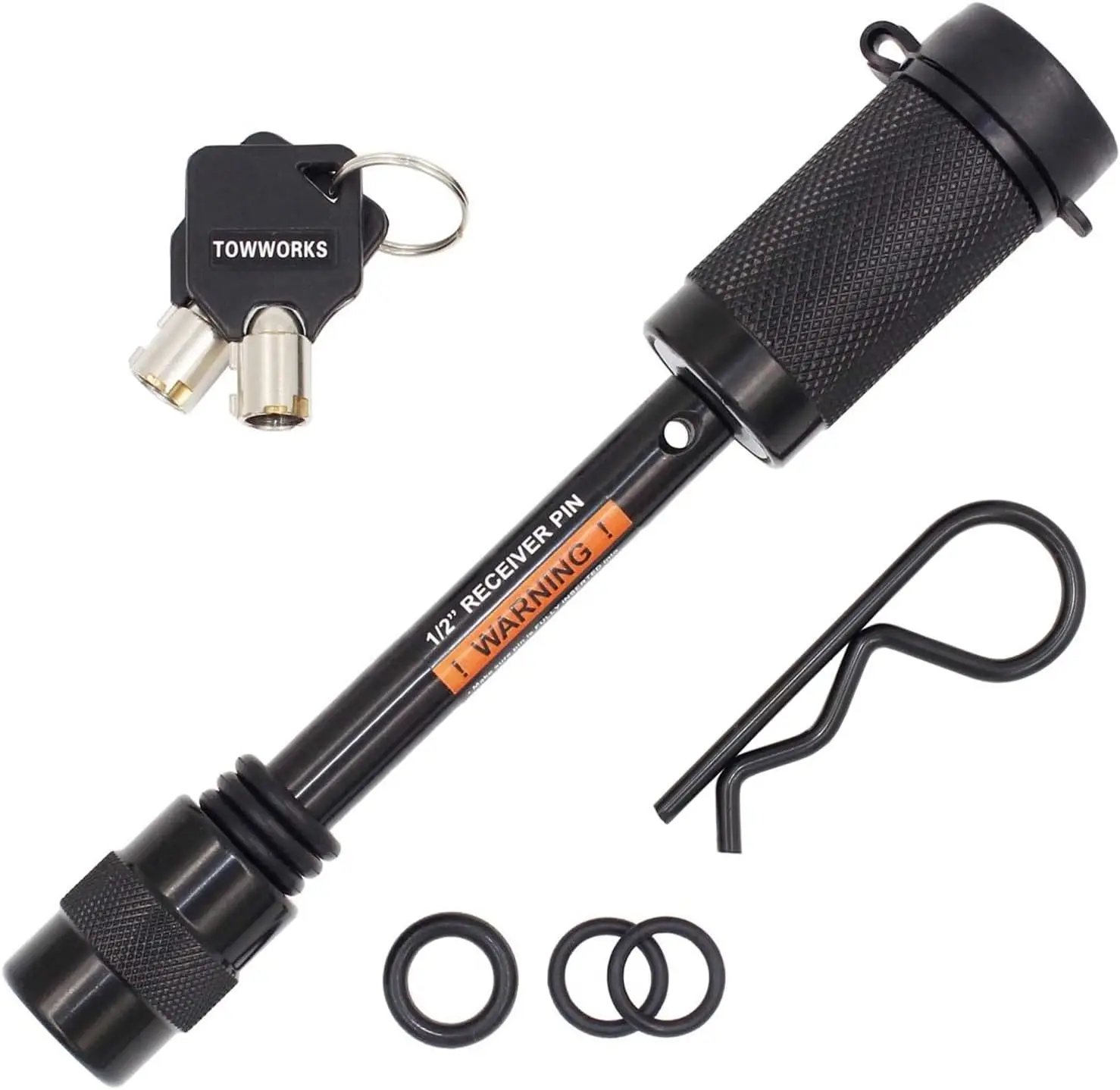 

79661. Замок сцепного устройства прицепа с ключом, 3-1/4 дюйма, двойная безопасность для сцепных устройств класса I II.