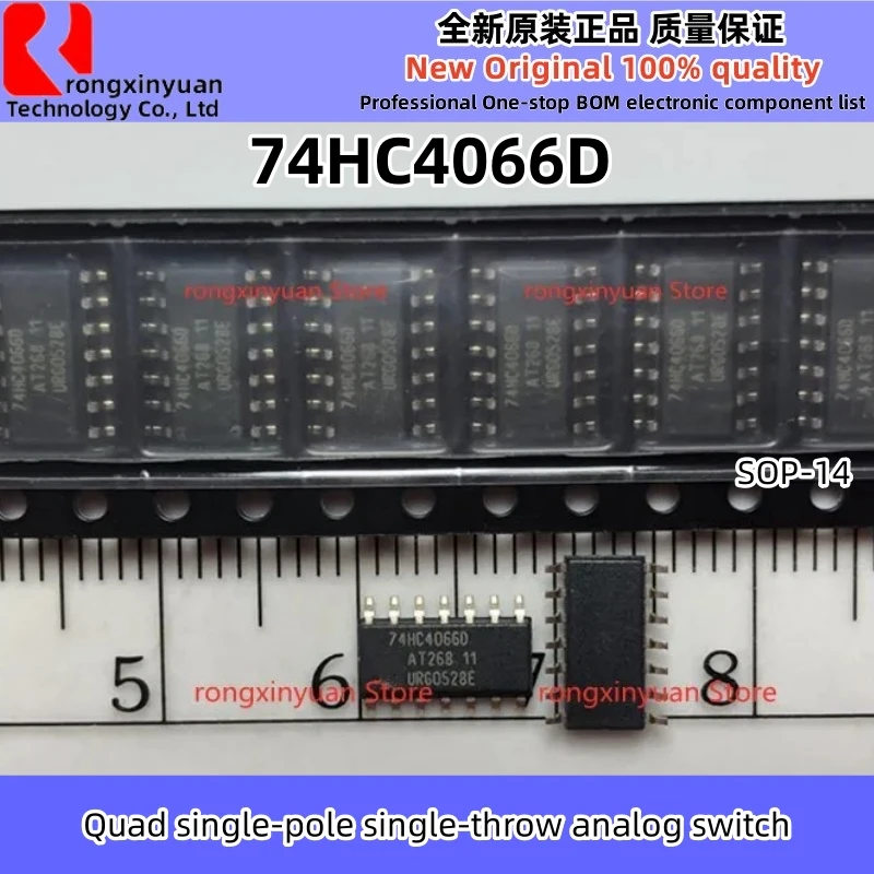 10 Stück 74HCT08D 74HC4066D 74AHC08D 74ABT126D 74HCT125D M74HC04RM13TR 74HC04 M74HC04 SOP-14 74HCT08 74HCT125 Neue 100% Qualität