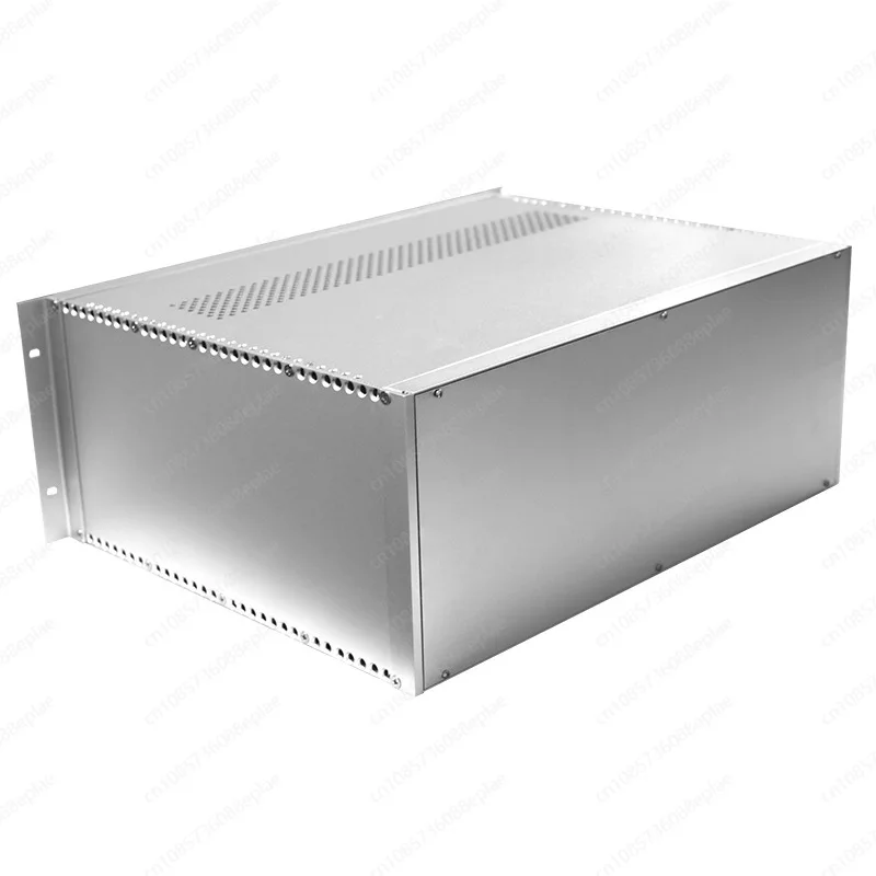 19-Inch standard 6U/5U/4U aluminum plug-in box, industrial control aluminum alloy server horizontal chassis