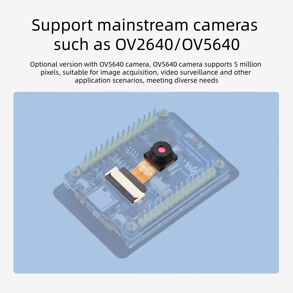 Micro Snow ESP32-S3 Dual Core Development Board 2-inch Display Screen with Camera Module WiFi Bluetooth Arduino
