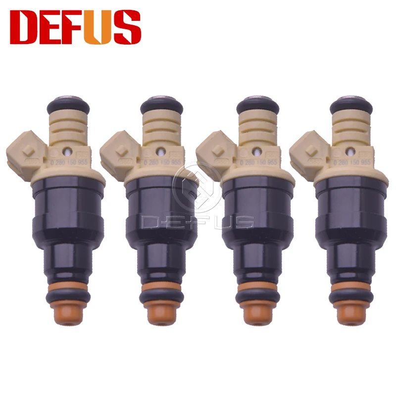 

DEFUS 4PCS auto parts wholesale petrol fuel injector nozzle 037906031a 0280150955 for Glx 2.0 CABRIO 2.0L auto injector nozzles