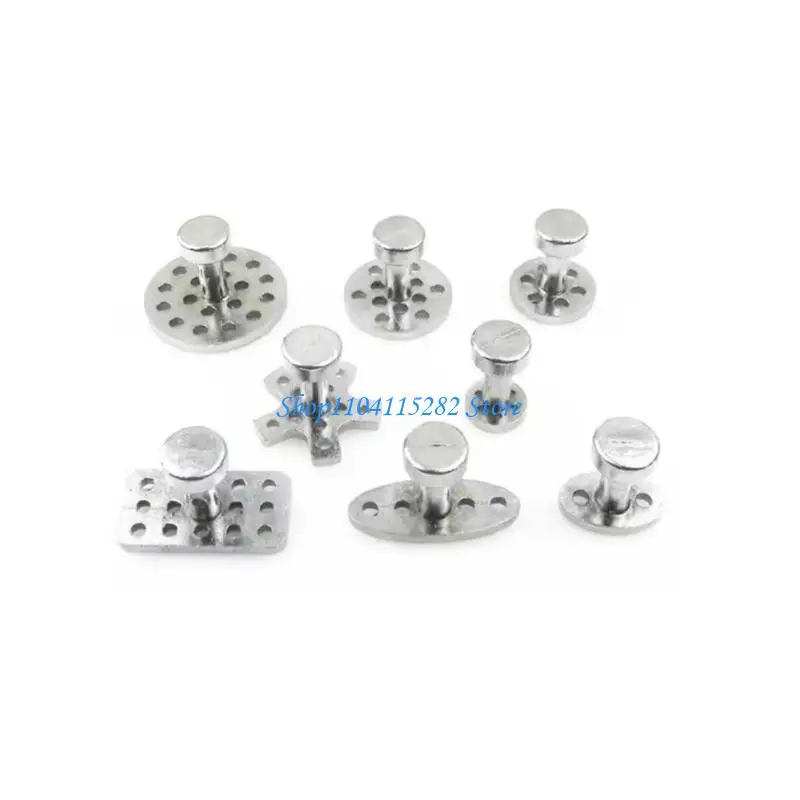 

8 шт., съемники для ремонта вмятин на кузове, алюминиевый профессиональный набор инструментов для восстановления