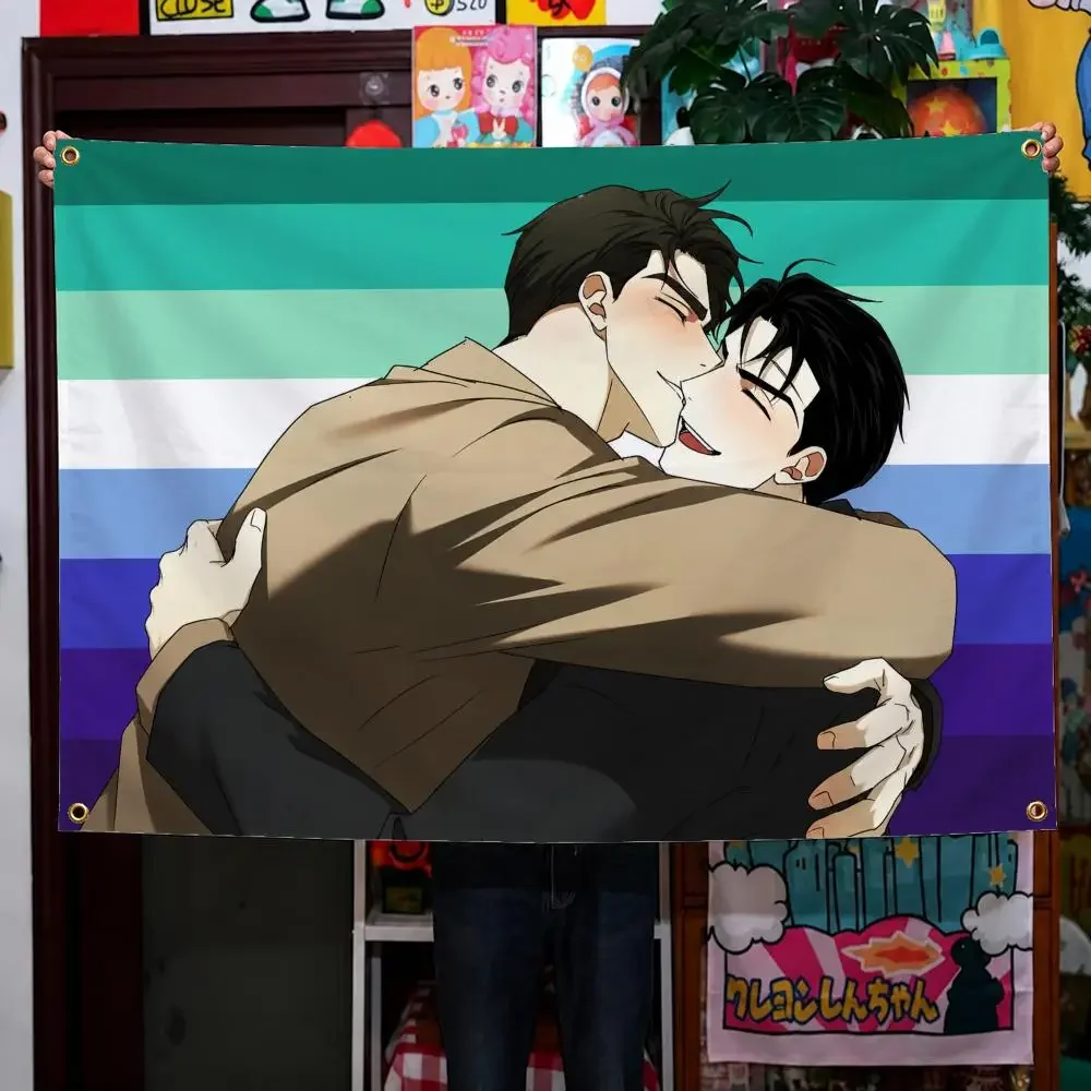 Manhwa Under the Green Light Jin Matthew Flags Wall Hanging Background Flag Wall Decor Banners for Outdoor Bedroom Dorm Room