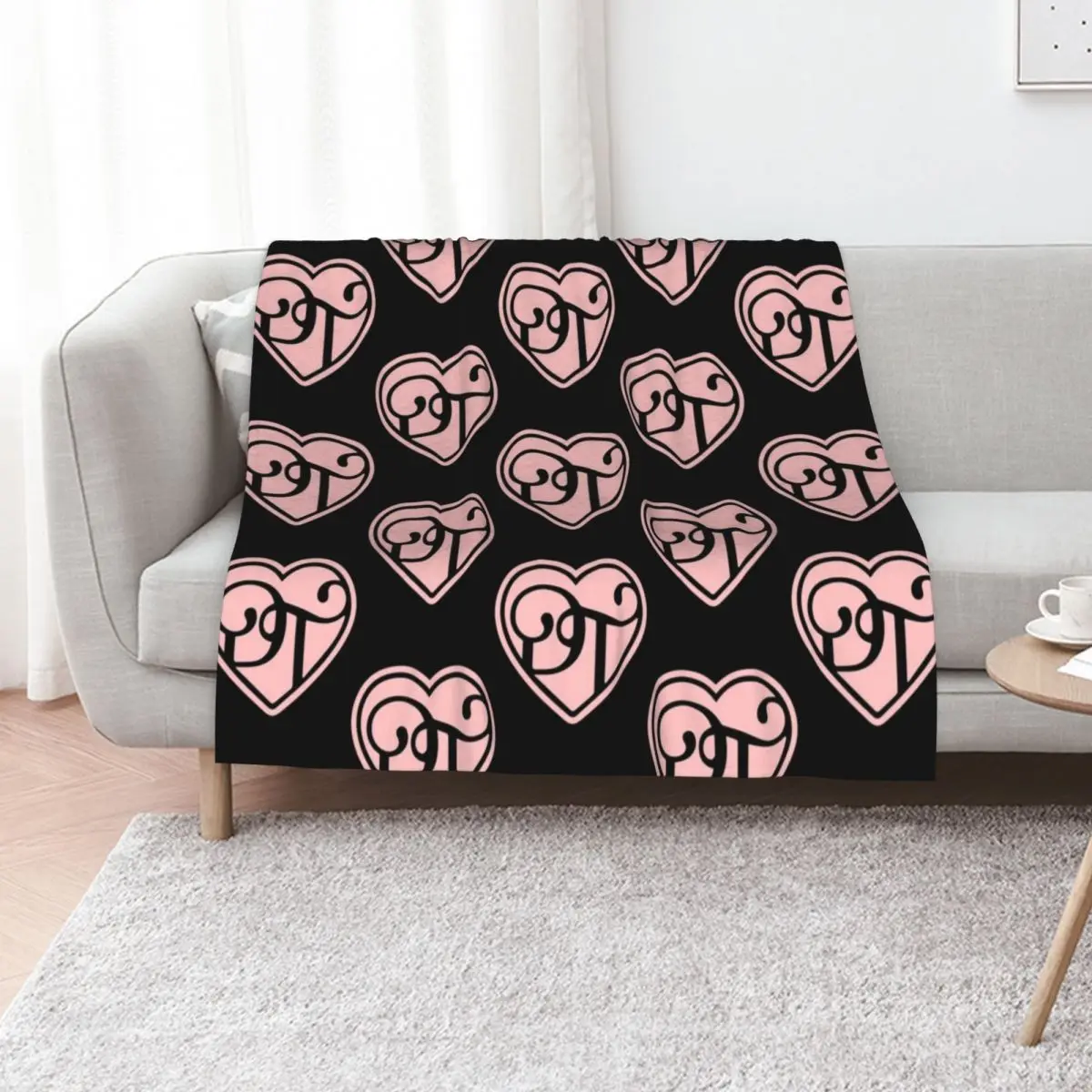 Don Toliver Heart Throw Blanket heavy to sleep Travel for sofa Personalized Gift Beautifuls Sofa Blankets