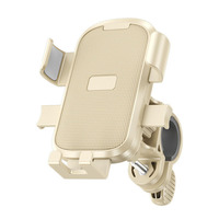 Handlebar Phone Bracket Electric Phone Mount Delivery Transport 360 Degree Rotation Compact Design Easy Adjustment