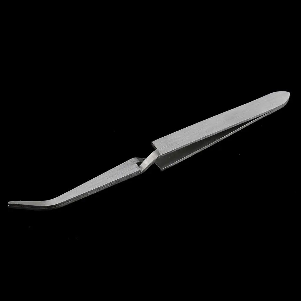 Stainless Steel Nail Repair-Clamp Tweezer Nail Art Multi Function Pincher Suitable for Picking Decoration Clipping