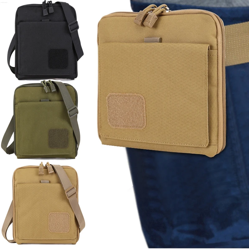 

Outdoor Sports Hiking Sling Accessory Bag Tactical Molle Shoulder Bag Attack Combat Tactical Kit Bag