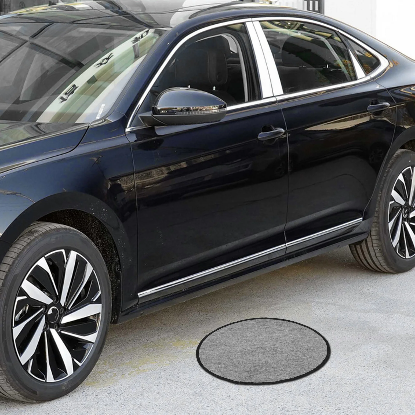 

4Pcs Car Tire Dust Covers Lightweight Felt Wheel Felts Storage Protection Covers Extend Tire Life for Vehicles