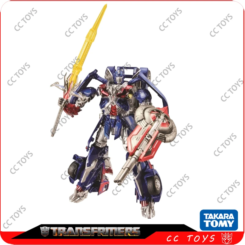 In stock Transformers 4: Age of Extinction Leader Class Optimus Prime Anime Toys Action Figure Gifts Hobbies