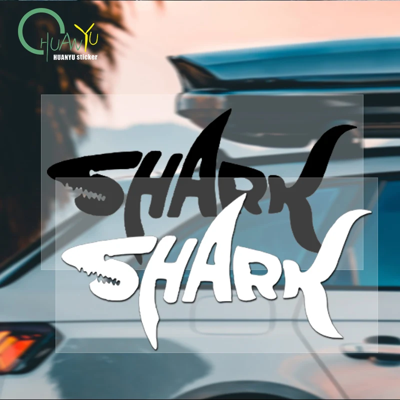 

Большая автомобильная наклейка Speeder Shark для мотоцикла, электромобиля, царапины, украшение автомобиля; водонепроницаемая светоотражающая наклейка, наклейка