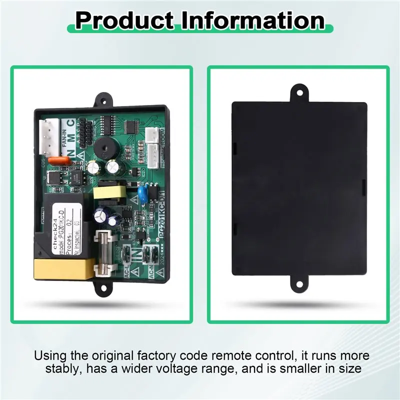 ABGI-PG201KC-D Control Board With Display Only For Fixed-Frequency Wall-Mounted A/C Air Conditioners