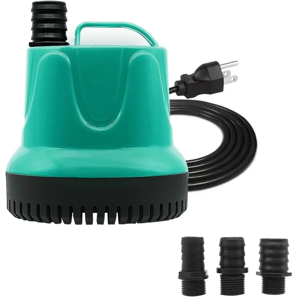 

Ultra Silence Multifunctional Water Pump for Pond, Aquarium, Hydroponics, Fish Tank with 1.8M Power Cord (40W)