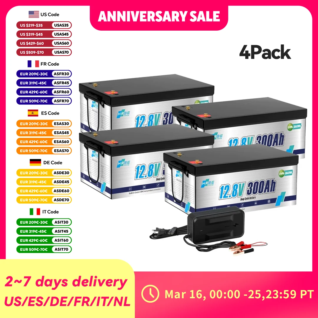 Hrbeenergy 12V 300A…