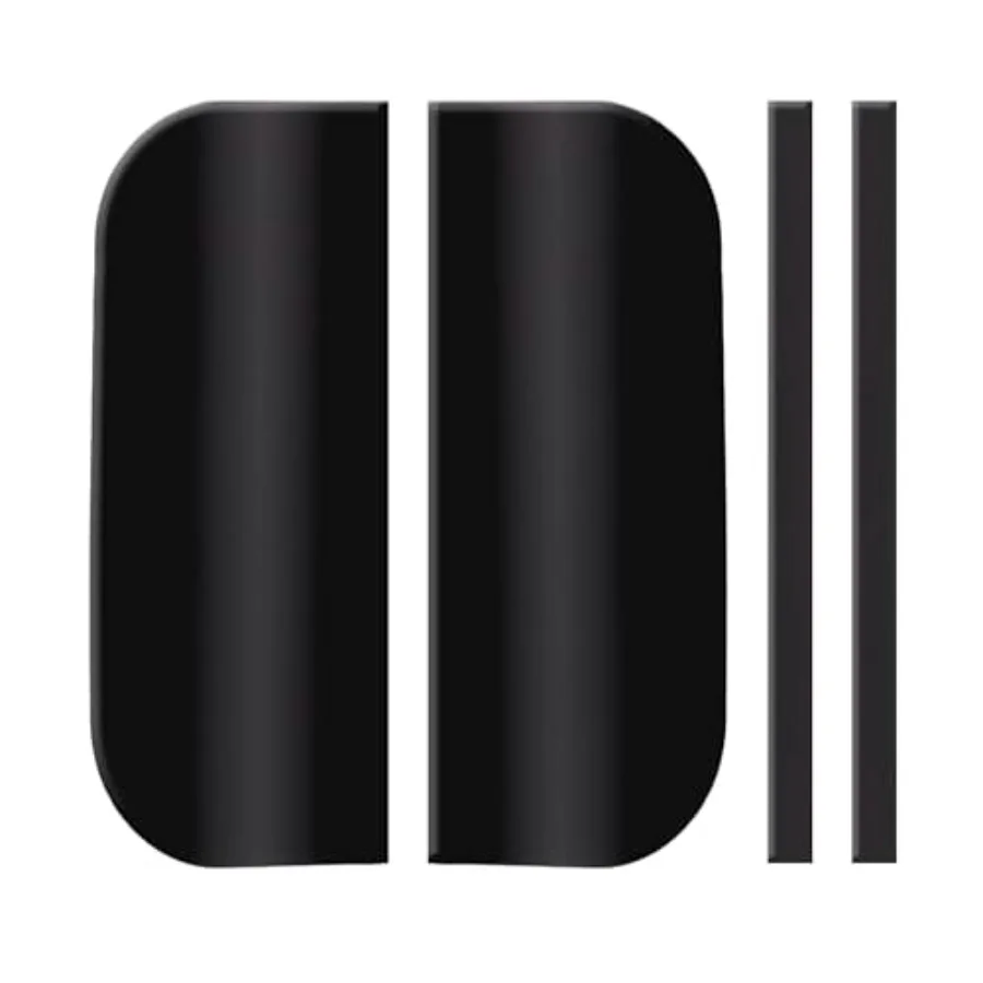

30 Pack 3.5" Paint Covers, Magnetic Door Hinge Protect Shields for Painting for Residential Doors, Reusable, No More Overspray