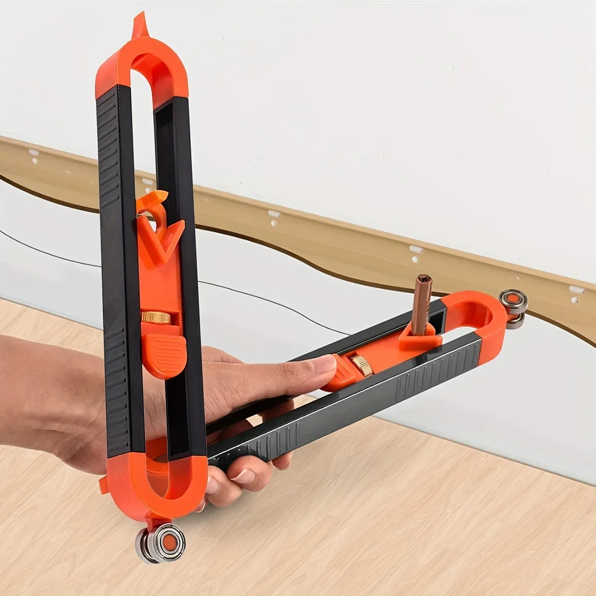 

Линейка с нерегулярным измерительным радиусом, контурный калибр, измерение для деревообработки, многофункциональная контурная линейка, устройство для снятия формы