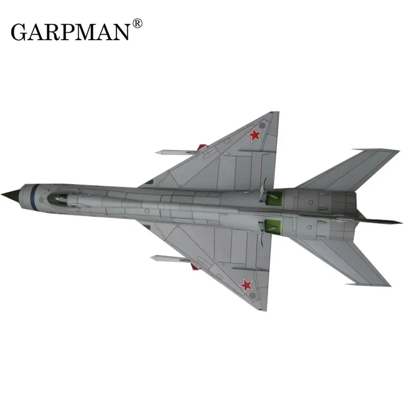 

3D бумажная модель Русский MIG E-152 Плавник-истребитель