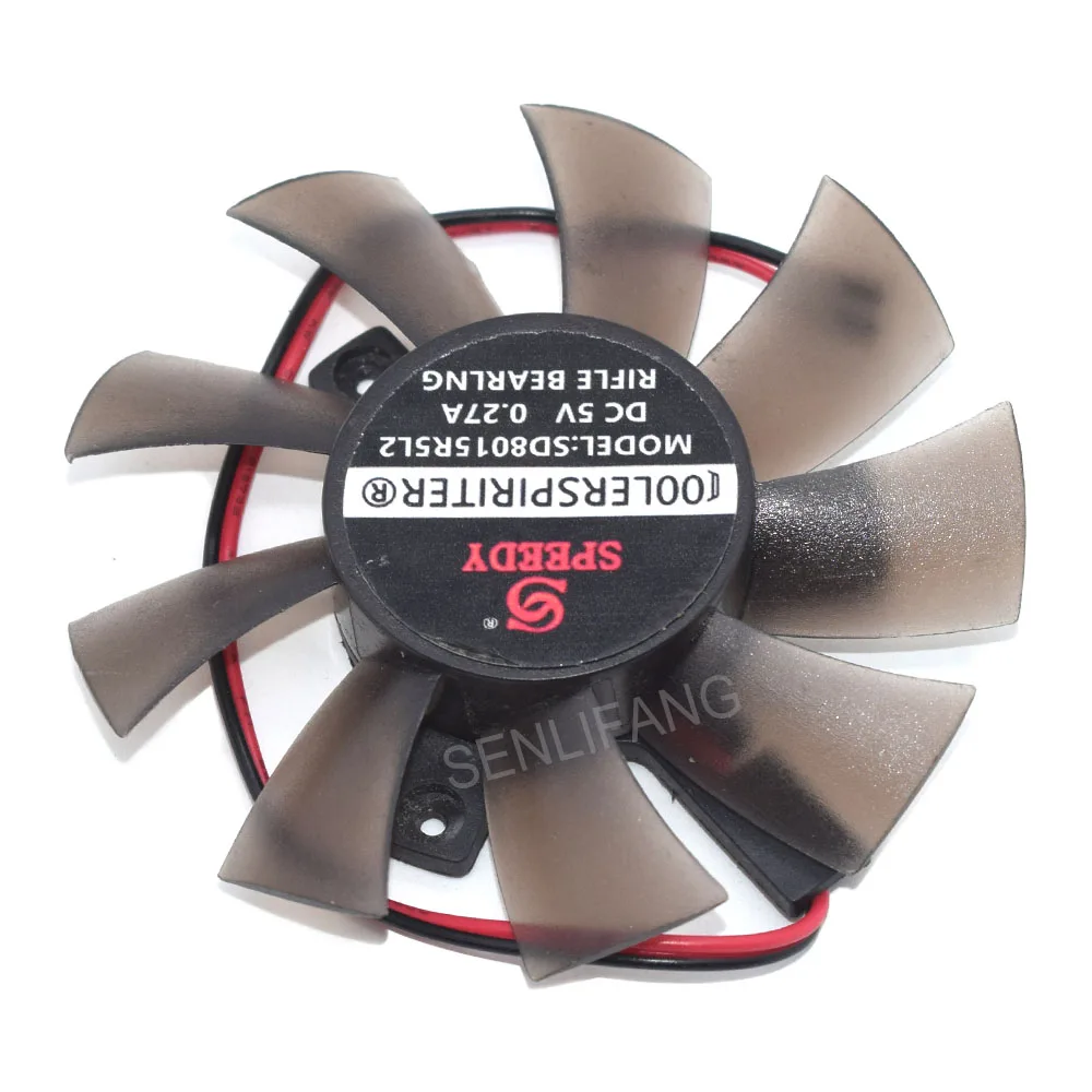 DC5V Cooling Fan SD8015R5L2 0.27A 2Pin