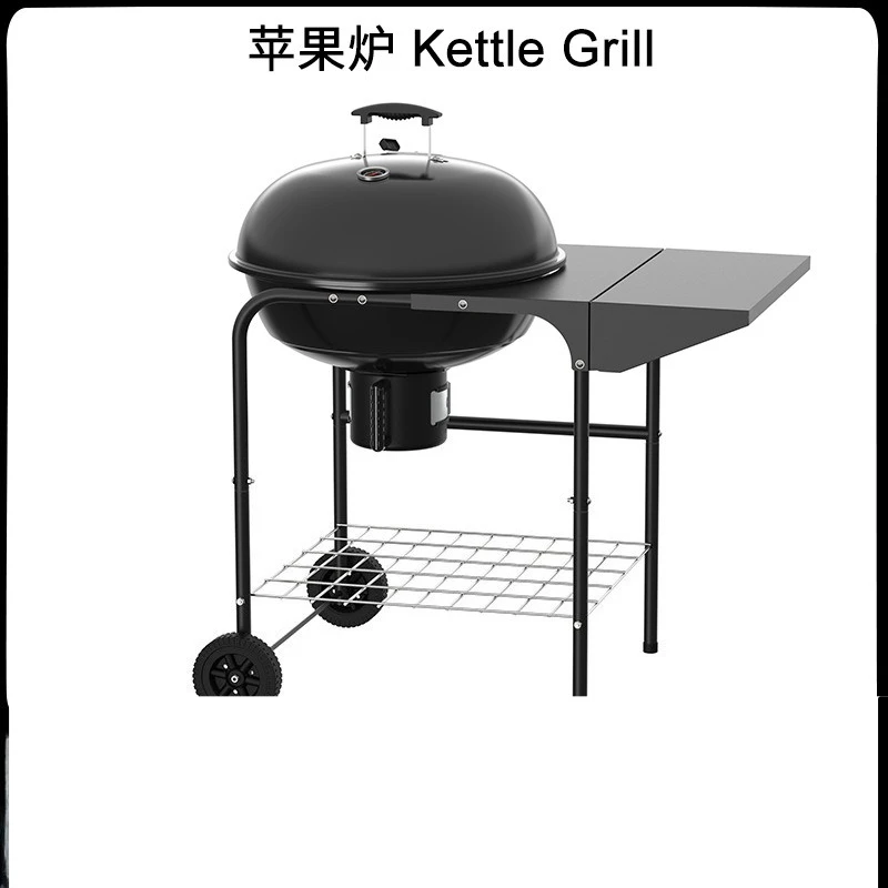Wholesale 22 Inch Removable Grill Outdoor Large  Multi-function Trolley Apple  Dining Car