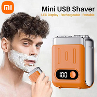 Xiaomi R-20 Electric Smart Shaver Mini Portable Digital Display Dual Blade Rechargeable Shaver Powerful For Men's Gift Shaver