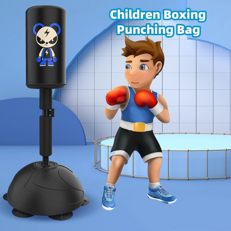 

Children's Boxing Punching Bag,Reaction Target,Muay Thai Trainer,Taekwondo Training Equipment,Household Fitness Sandbag,Tumbler