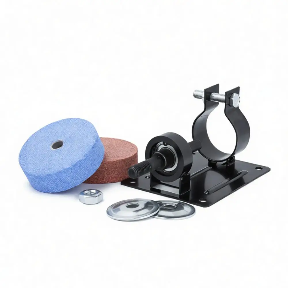Bench Grinder Conversion Stand For Drill Accessory Polishing Machine Metal Grinding Drill Bit Sharpening Adapter