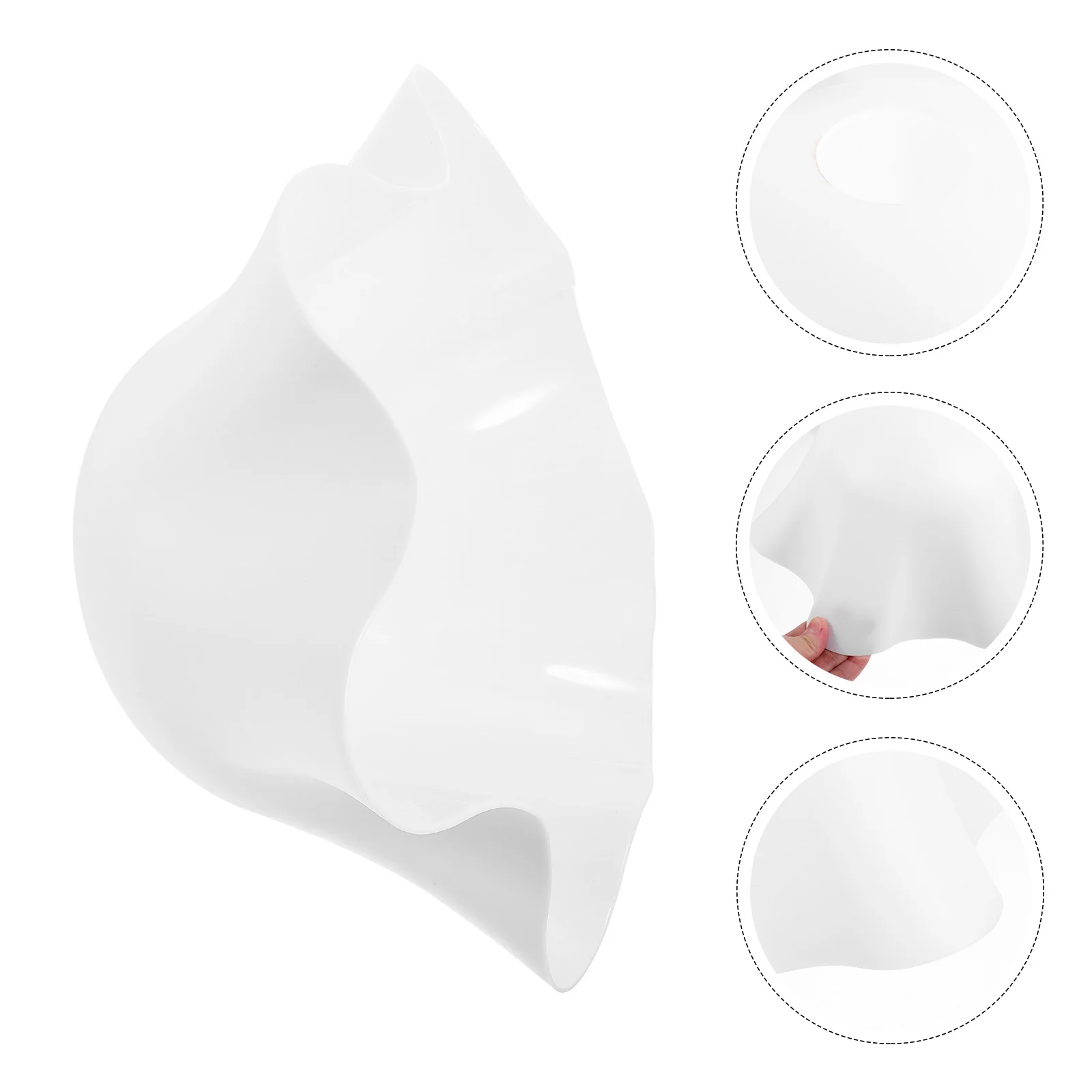 

Flower Lampshade Replacement Smooth Acrylic Ceiling Light Cover Decorative Wall Desk Lamp Shade Chandelier Cover Replacement For