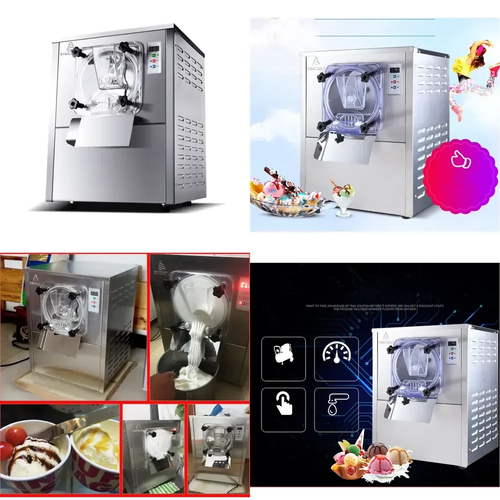 

12L Gelato Making Ice Cream Single-head Manual Maquina De Helado Faze Sorvete Gelo Duro Maker Dondurma Makinesi Para Hacer