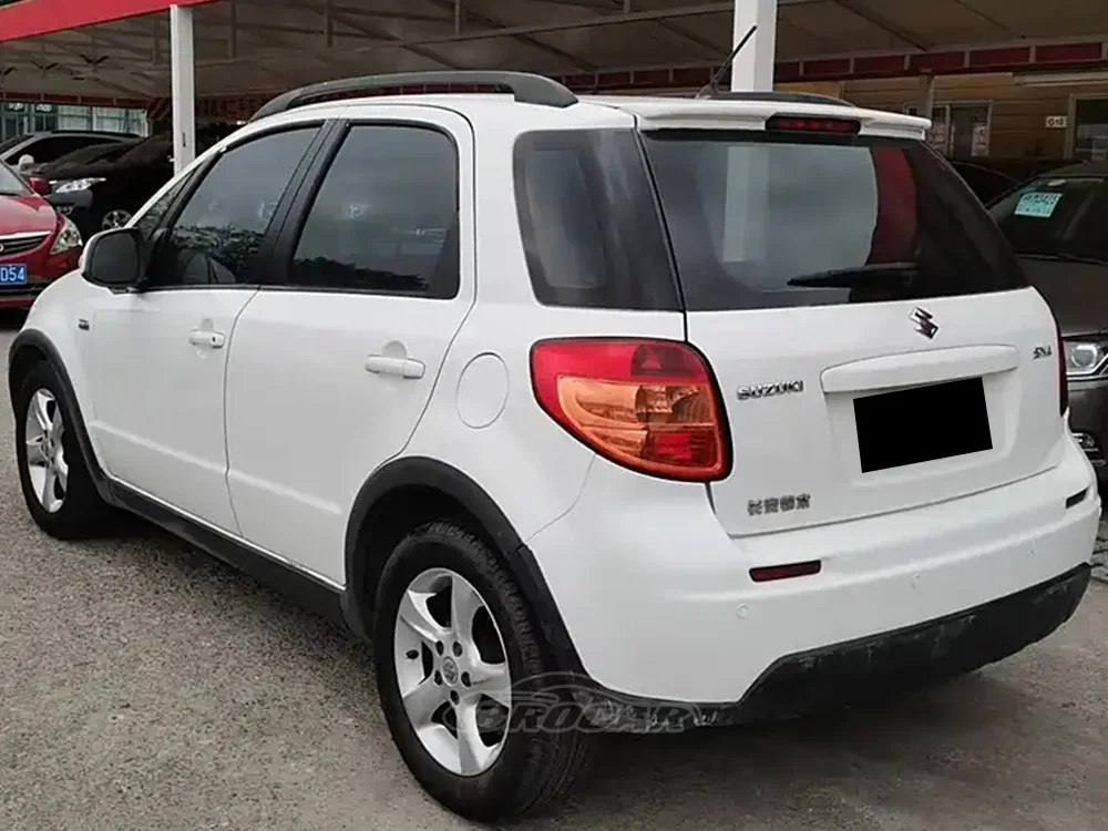 Für 2007–2016 Suzuki SX4 GEN 1 2 Original-Stil, hochwertiger ABS-Kunststoff, glänzend schwarz, Heckspoiler, Kofferraum, Kofferraum, Flügelspoiler