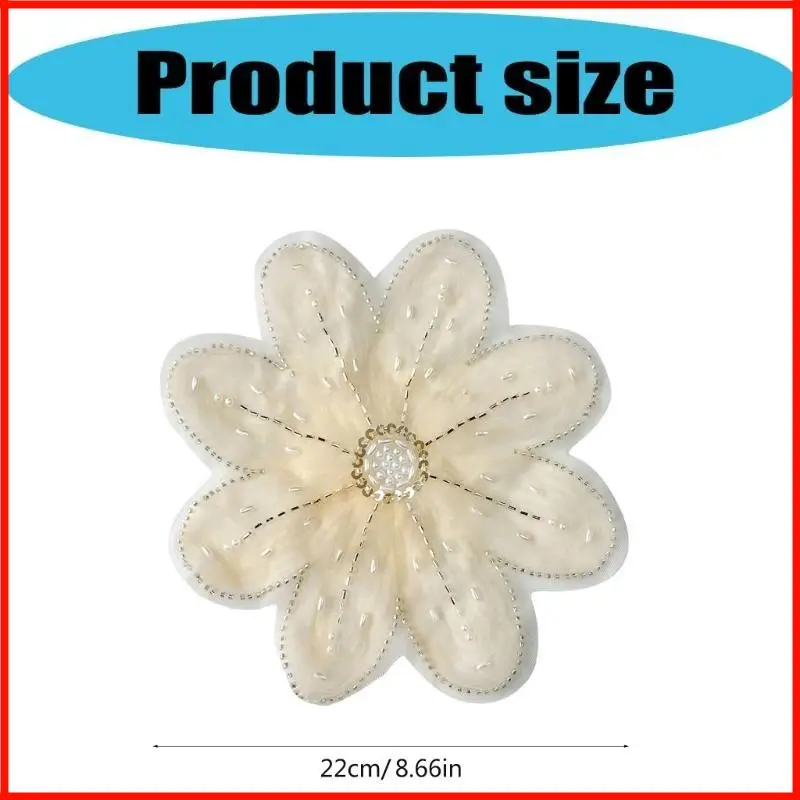 Creatieve bloembroches Fashion kledingpleisters Afneembare jurk ornament voor het aanpassen kleding en accessoires