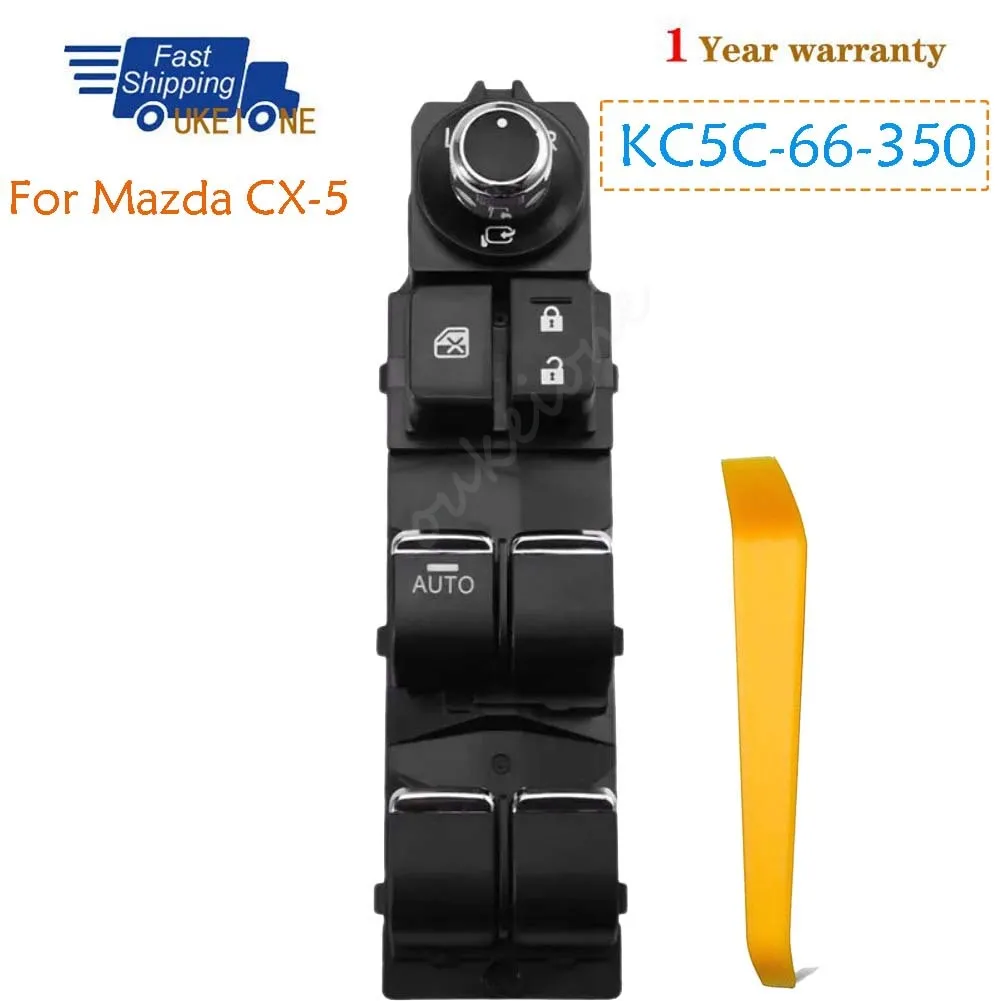 

Кнопка управления стеклоподъемником KC5C-66-350 для Mazda CX-5, передняя левая, электрическая, запчасти, аксессуары для автомобиля