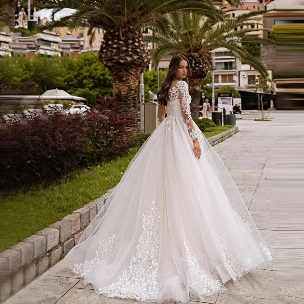 Sweetheart Collar A-Line Women Wedding Dresses Mopping Length Bridal Gowns Formal Party Vestidos De Novias Princess Customized