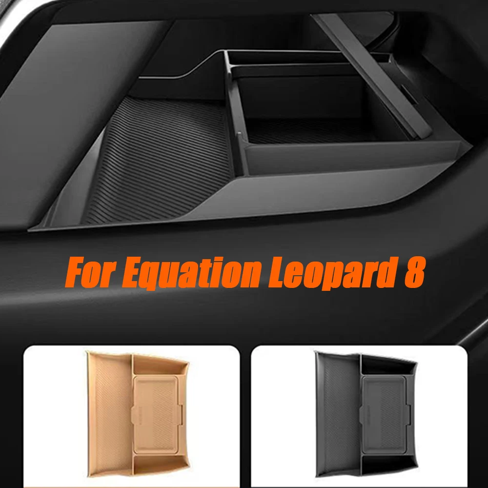 pour-byd-equation-leopard-8-2025-–-boite-de-rangement-double-couche-pour-console-centrale-de-voiture-avec-tapis-antiderapant-en-silicone-–-accessoires