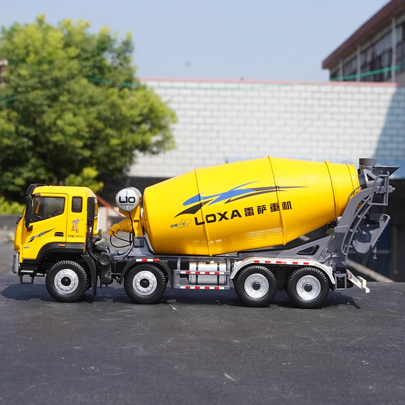 Collectible Diecast Model GIft 1:35 Scale Foton Auman EST GTL Concrete Mixer Truck Vehicle Engineering Machinery Alloy Model