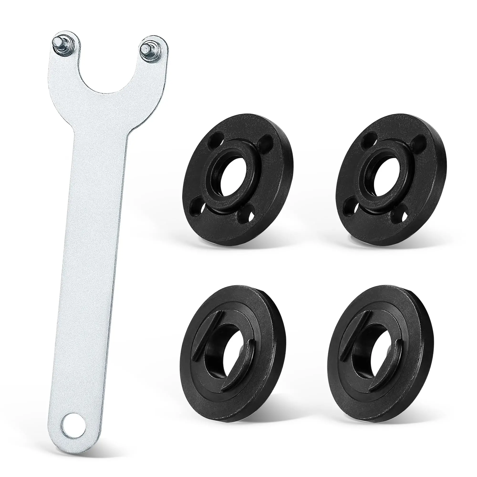 

Шлифовальный ключ 125 мм с фланцевой угловой шлифовальной машиной, универсальный шлифовальный ключ, совместимый с угловыми шлифовальными машинами Makita