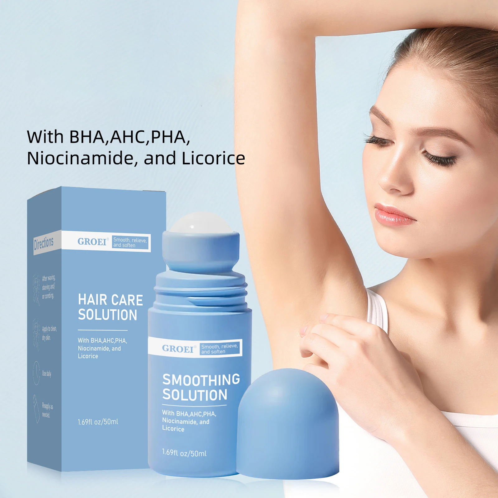 

Бусины против пота и освежения подмышек, против пота, сухие и свежие, легкий аромат для тела, жидкость для шарикоподшипников с легким ароматом