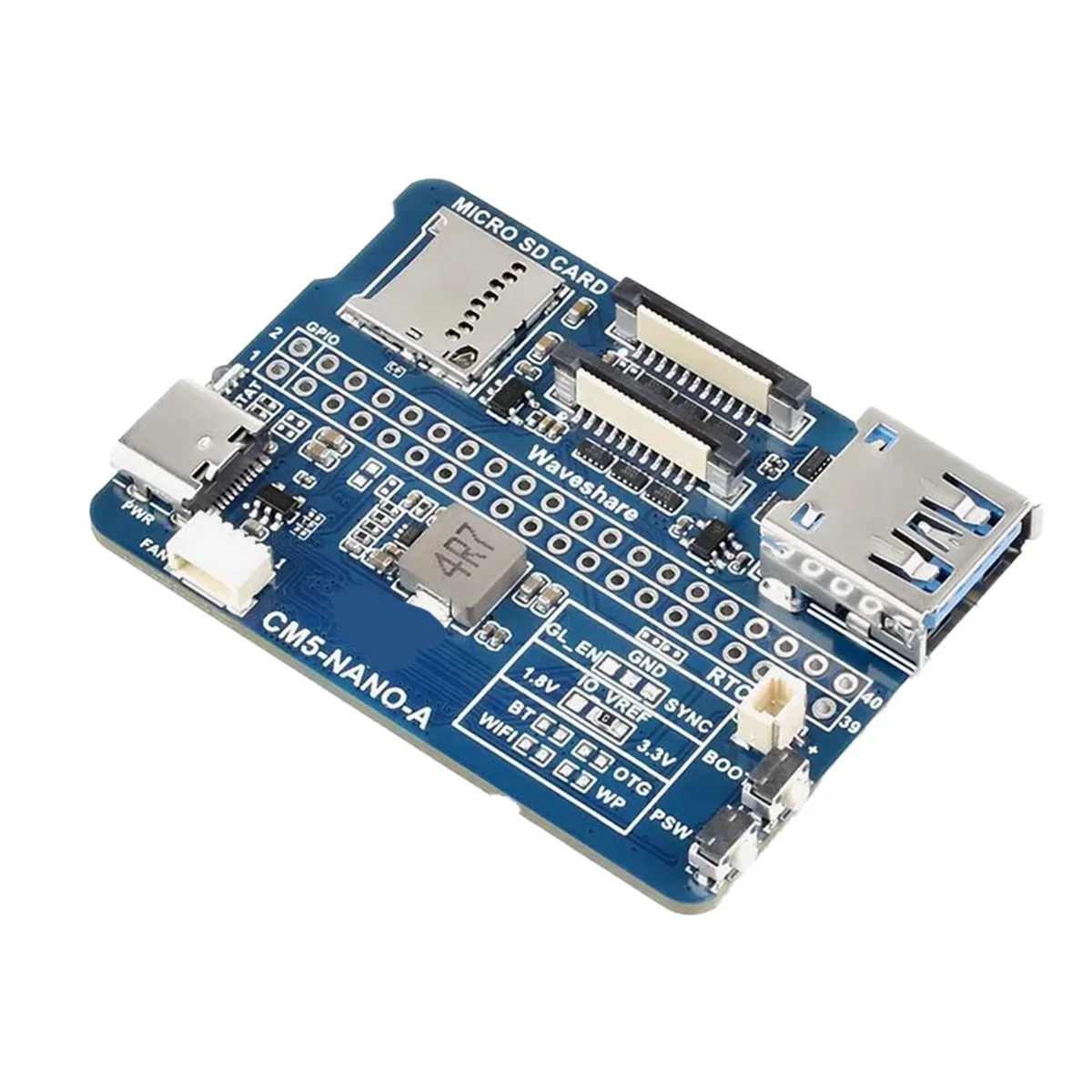 Adatto per scheda IO Mini Base Raspberry Pi CM5 per scheda IO Mini Base Waveshare CM5-NANO-A