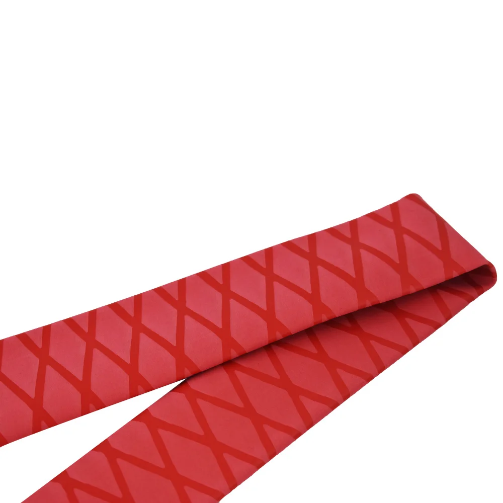 Tubo termorestringente rosso lunghezza 39 pollici diametro 40 mm Tubo a X avvolto adatto per canna da pesca, tubo per attrezzature fitness