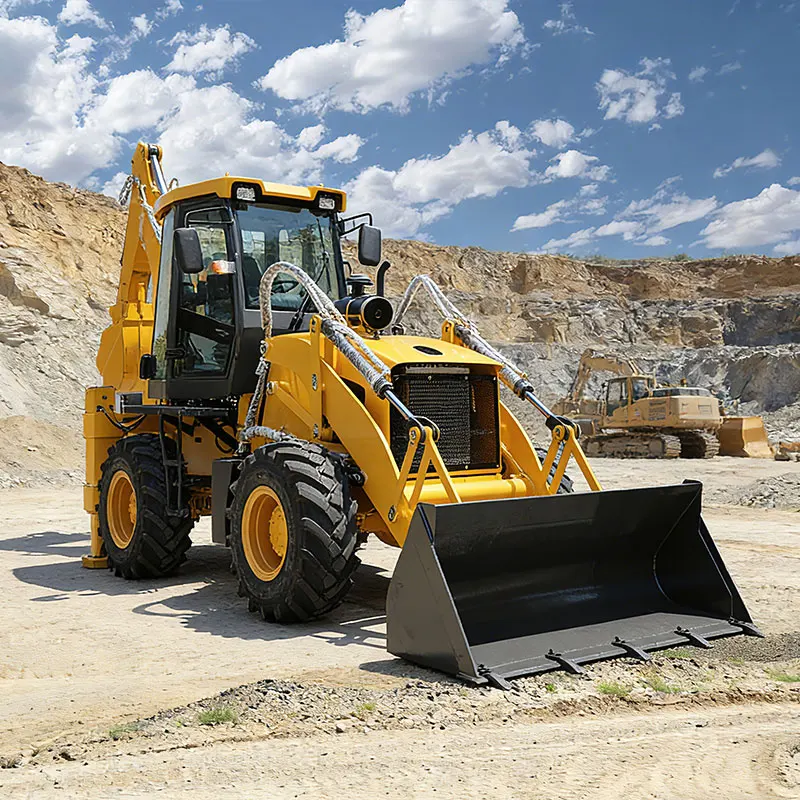 Customized Hydraulic Articulated Simple To Operate Backhoe Loader Up 3500kg Mini Backhoe Loader Tractor Sale Backhoe Loader