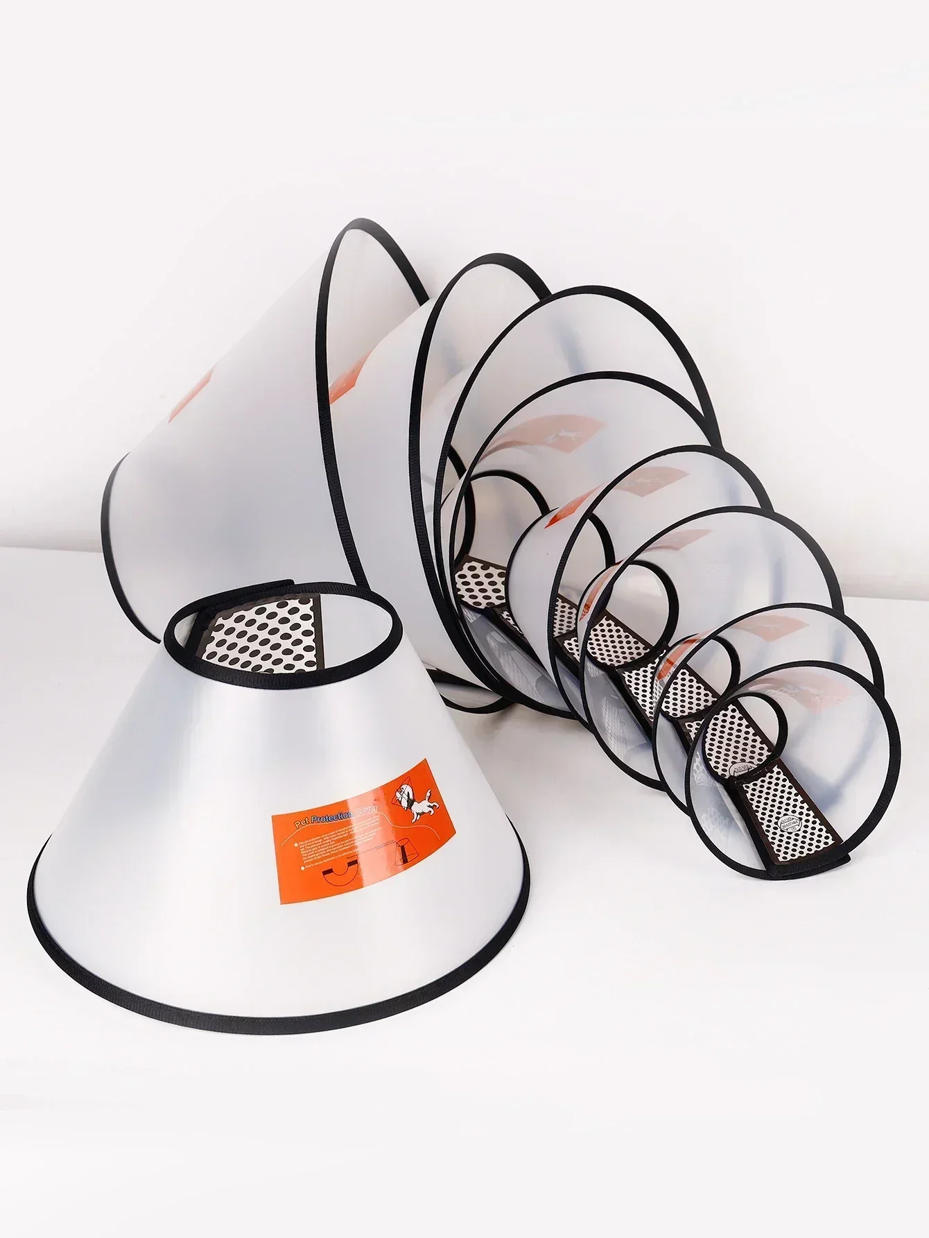 Ein Haustier-Hunde- und Katzenhalsband für große Hunde, mittelgroße Hunde, kleiner Hundebissring, kratzfestes Halsband, Erholungshalsband